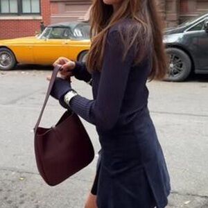 ZARA corduroy mini skirt